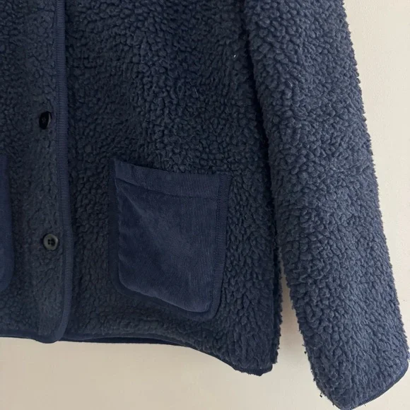 Alex Mill Sherpa Work Jacket - Dark Navy - Picture 4 of 6